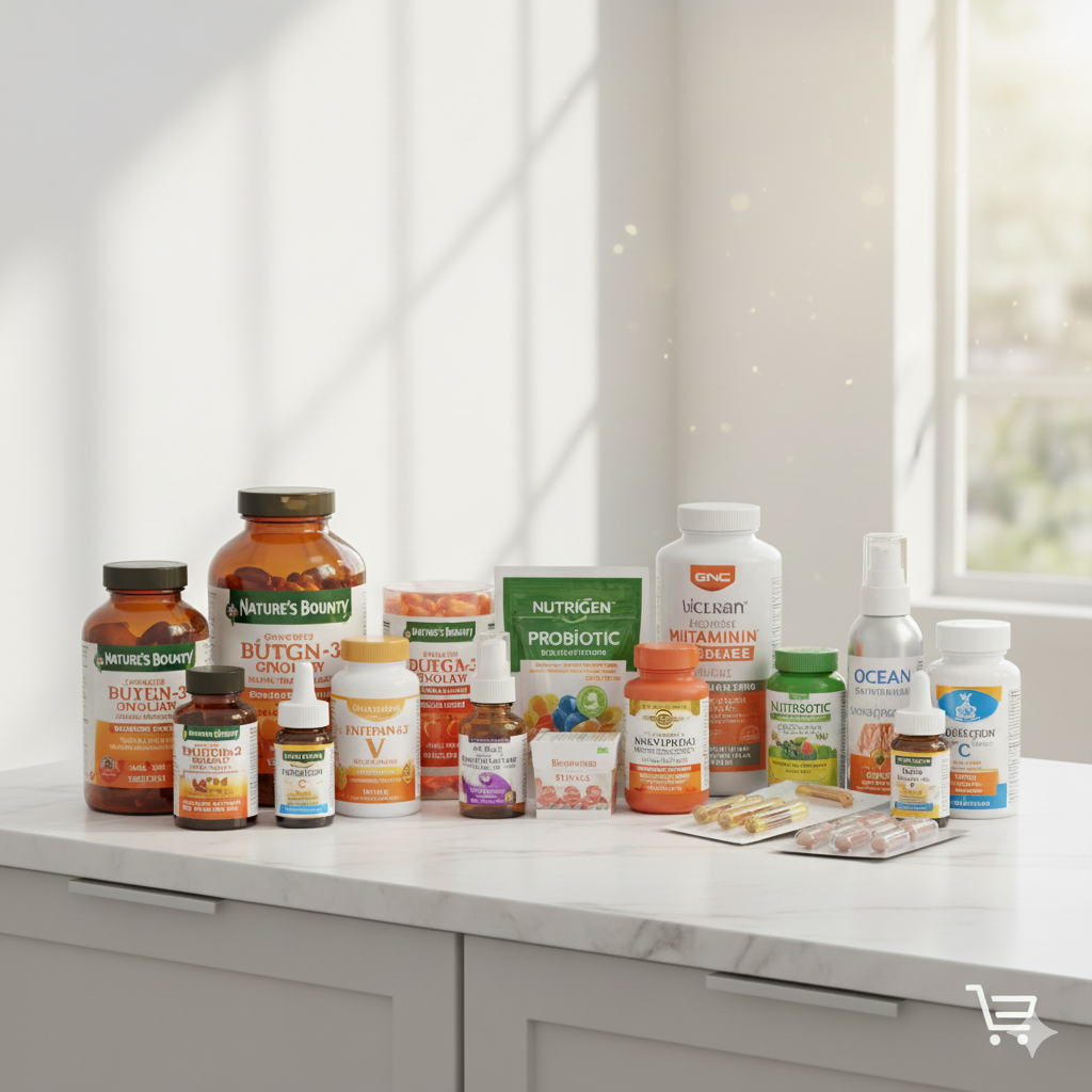 Multivitamine und Nahrungsergänzungsmittel