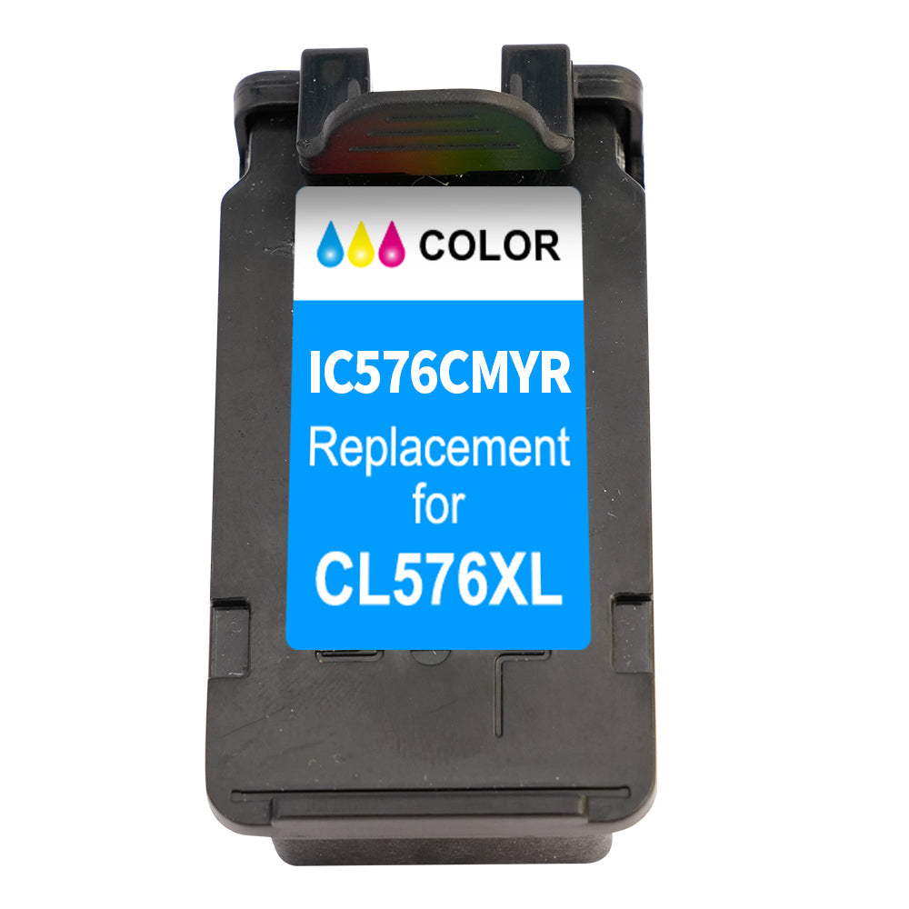 Tintenpatrone kompatibel für Canon CL576 Pixma TS3550i / 351i TR4750i / 4751i in C / M / Y