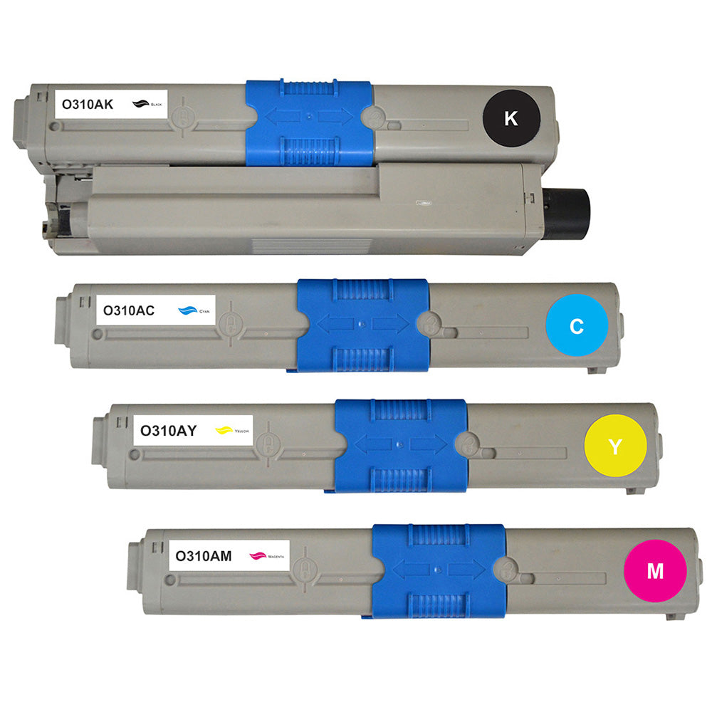 Toner kits kompatibel für OKI 44469803 / 44469704 / 44469706 / 44469705 data C310dn / C330dn / C331dn / C510dn / C511dn / C530dn / C531dn;MC351 / MC352DN / MC361MFP / MC362DN / MC362W / MC561 / MC562 / MC562dn / MC562dnw / MC562w