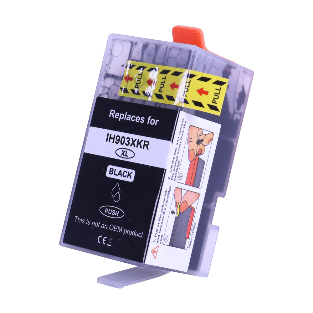 Tintenpatrone kompatibel für HP 903XLBK(T6M15AE) OfficeJet Pro 6950 / 6951 / 6954 / 6956 / 6958
OfficeJet Pro 6960 / 6962 / 6968 / 6970 / 6974 / 6975 / 6978 / 6979 in Schwarz