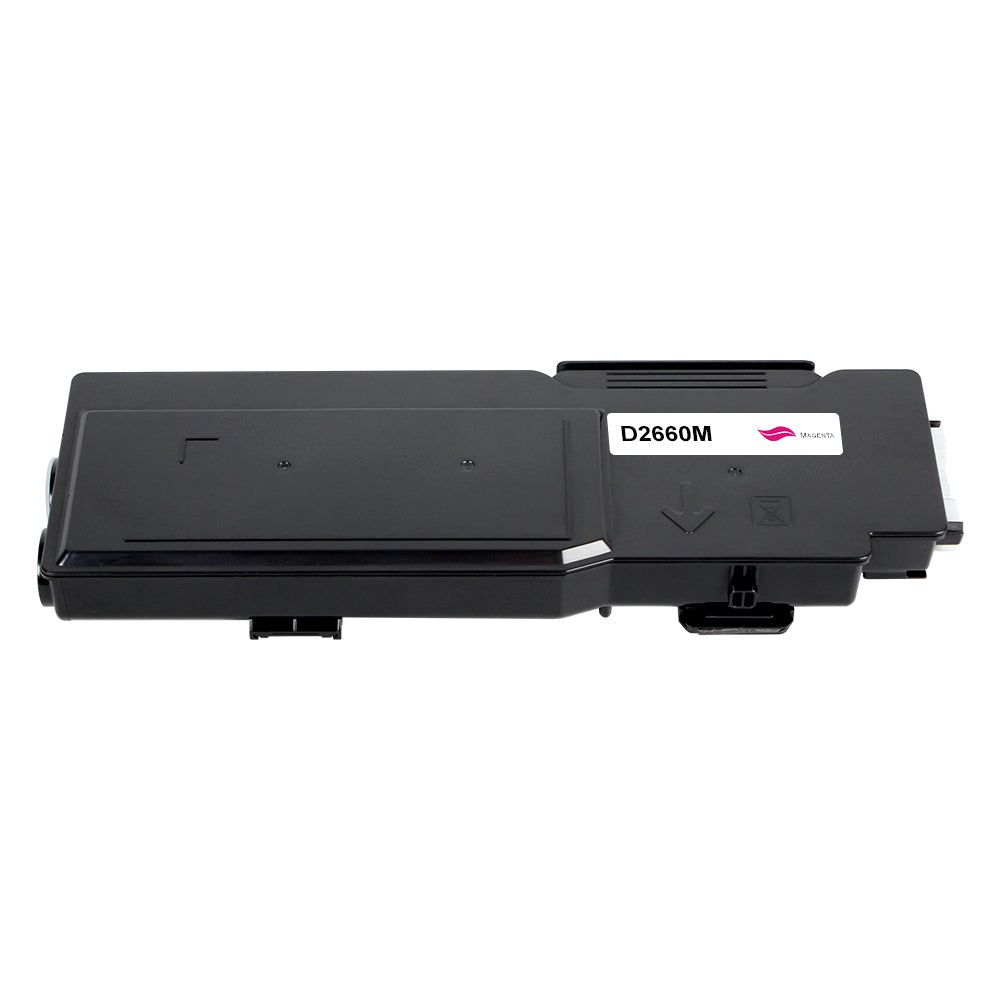 XL Toner kits kompatibel für Dell 593-BBBS Color Laser Printer C2660dn / C2665dnf in Magenta