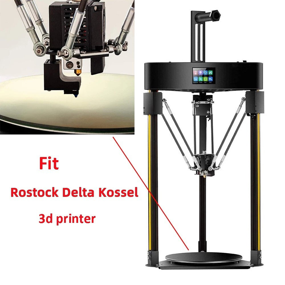 Delta Kossel 120 MM Pei Plate rund + magnetischer Auflage