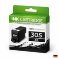 Tintenpatrone kompatibel für 305XLK HP Deskjet 2820e / 2823e / 4222e / 4220e / 2700 / 2730 / 4200 / 4134 / ;Hp Envy 6020 / 6022 / 6030 / 6032 / 6420 / 6422 / 6430 / 6432 in Schwarz