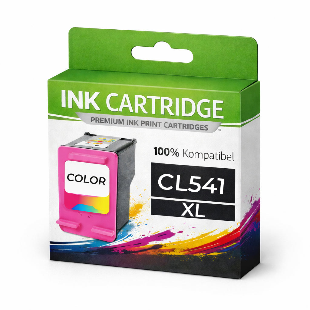 Tintenpatrone kompatibel für Canon CL541 XL Pixma MG2150 / 2250 / 2255 / 3100 / 3150 / 3155 / 3200 / 3250 / 3350 / 3500 / 3550 / 3600 / 3650 / 4150 / 4250 Pixma MX375 / 395 / 435 / 455 / 475 / 515 / 525 / 535 Pixma TS5150 / 5151 in