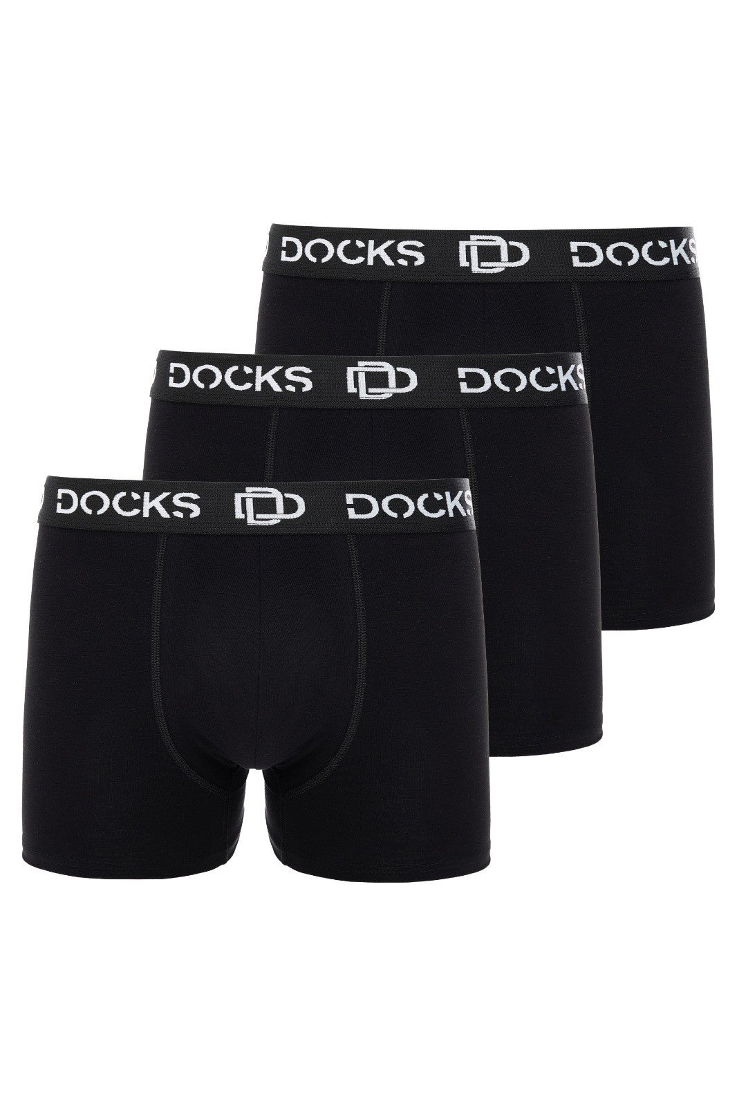 8 - 24er Pack Boxershorts Baumwolle Herren Unterhose Schwarz Bequem Männer Boxer Schwarz M 8er Pack