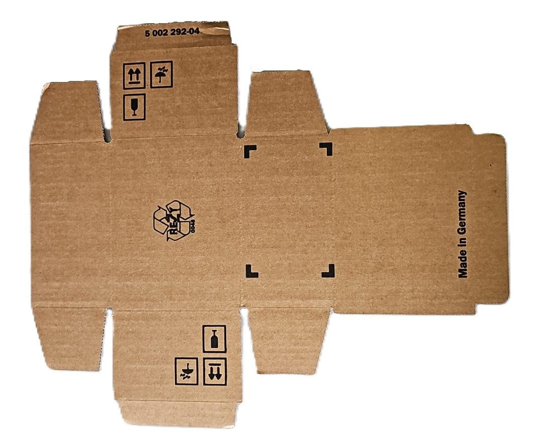 50 stück Versandkarton Karton 170x130x90mm Made in Germany Faltkarton Verpackung