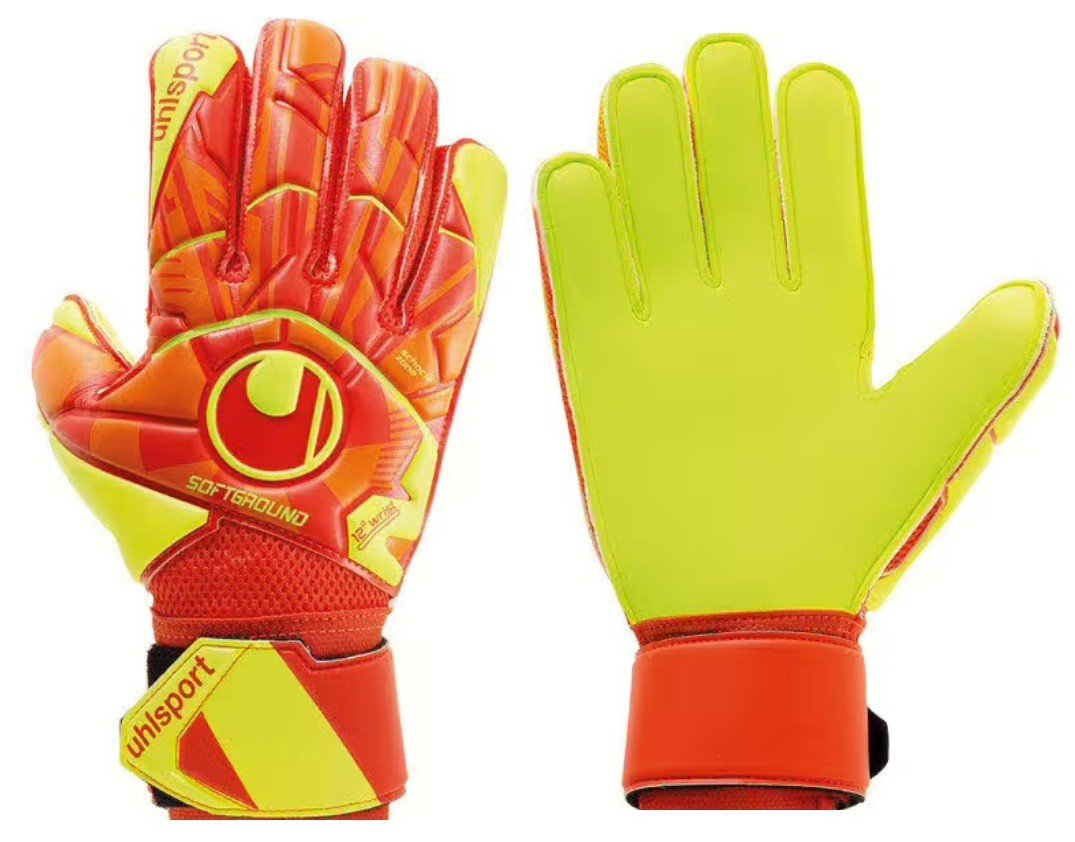 UHLSPORT Torwarthandschuhe DYNAMIC IMPULSE Softground / Absolutgrip Handschuhe Größe 9,5: Absolutgrip