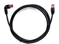 2m Netzwerk Ethernet Kabel 90°Rechts Winkel CAT6 S / FTP Patchkabel RJ45 DSL LAN