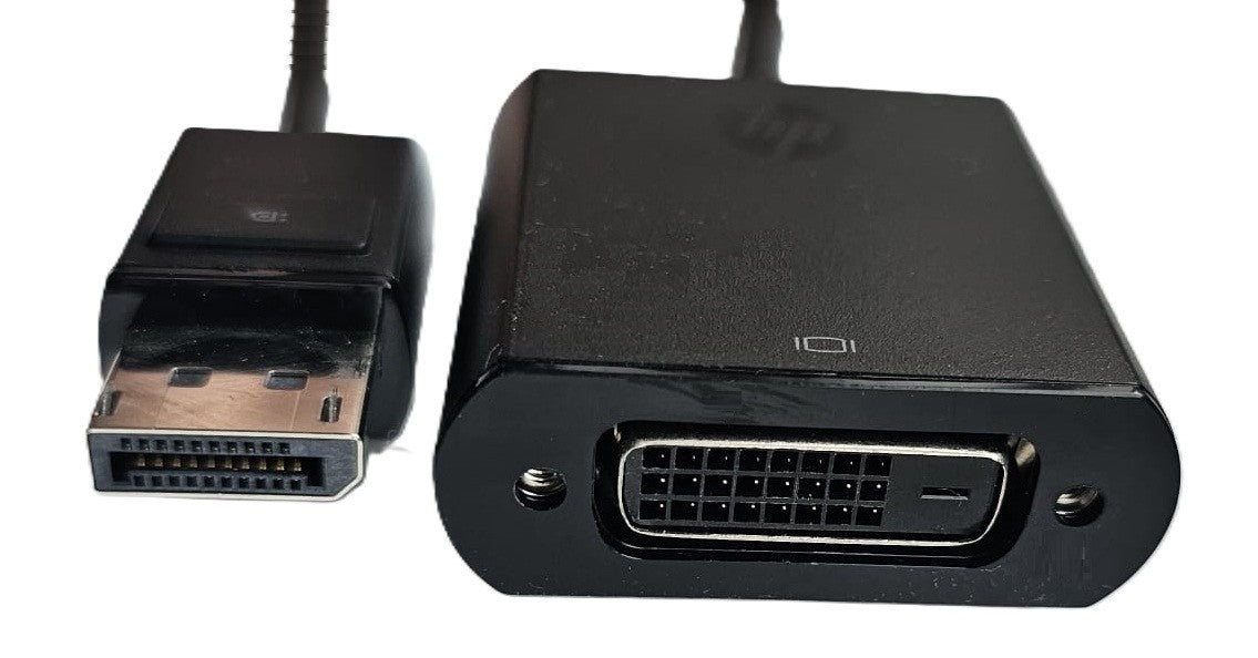 Original HP Displayport to DVI SL Adapter 752660-001 DVI-D Dual Link, NEU!