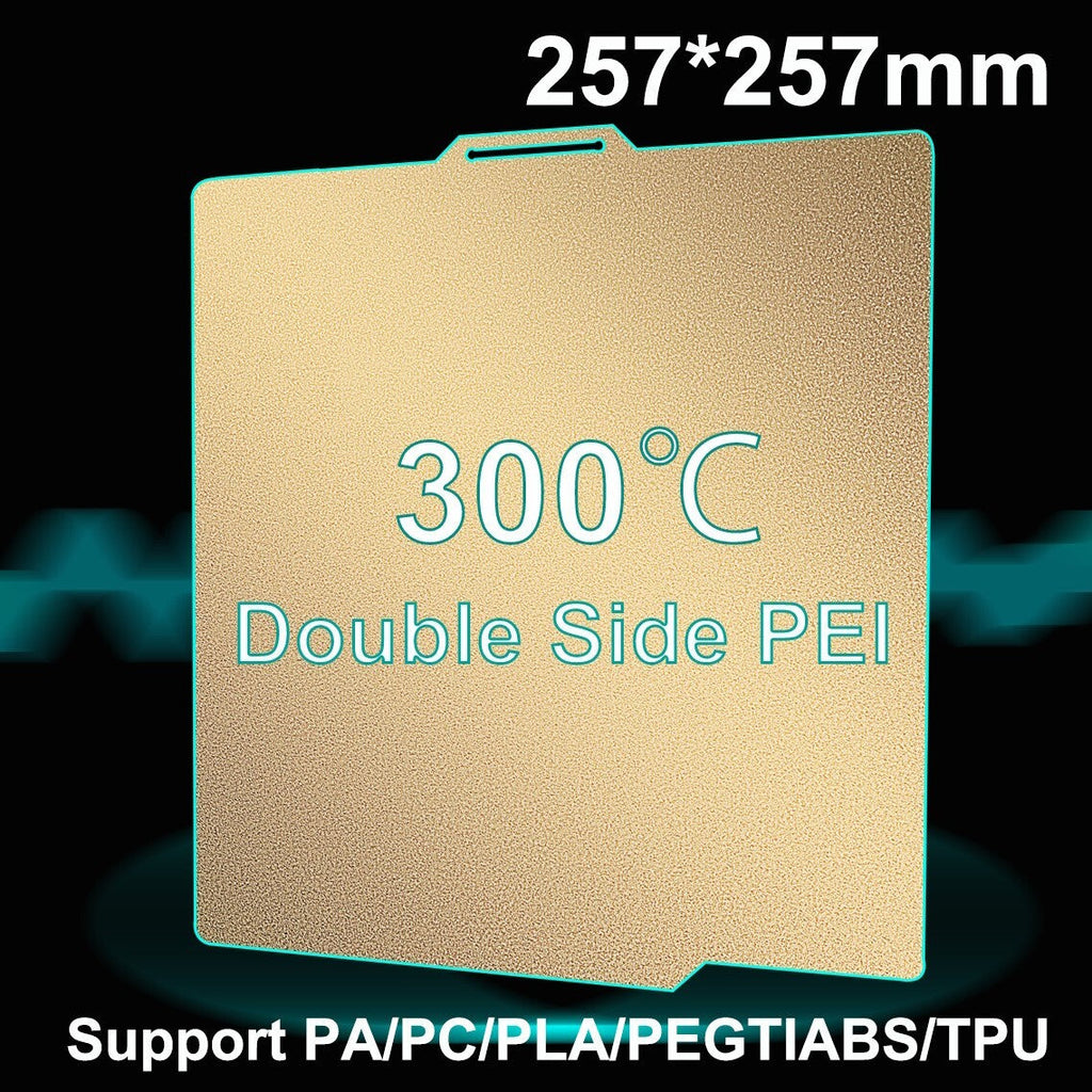 Doppelseitige Pei Plate 257X257mm kompatibel für Bambu Lab X1 und P1P