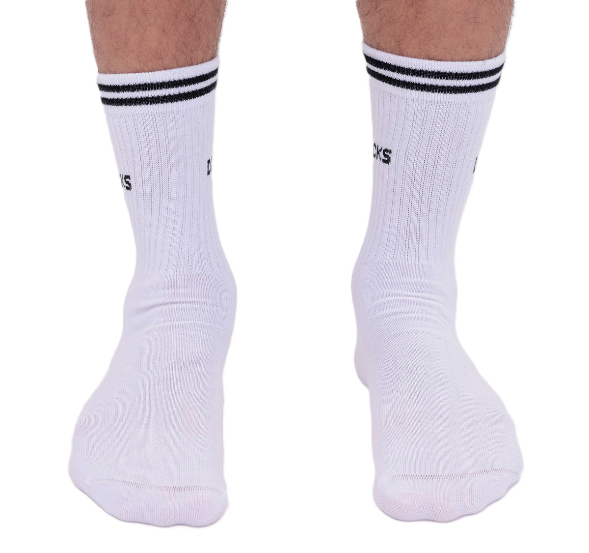 9 Paar DOCKS Socken Komfortbund Sport Tennis Socken Damen Herren weiß 43-46