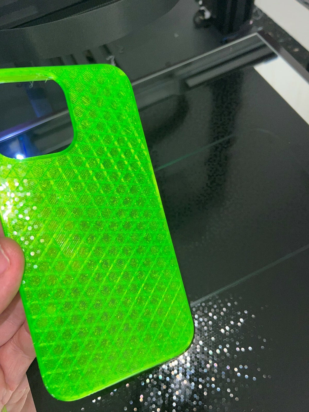 Micro Hex P-Plates Druckbettauflage für 3D Drucker wie Ender3 / Prusa / Artillery