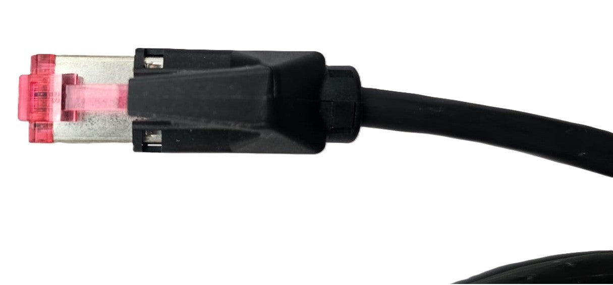 2m Netzwerk Ethernet Kabel 90°Rechts Winkel CAT6 S / FTP Patchkabel RJ45 DSL LAN