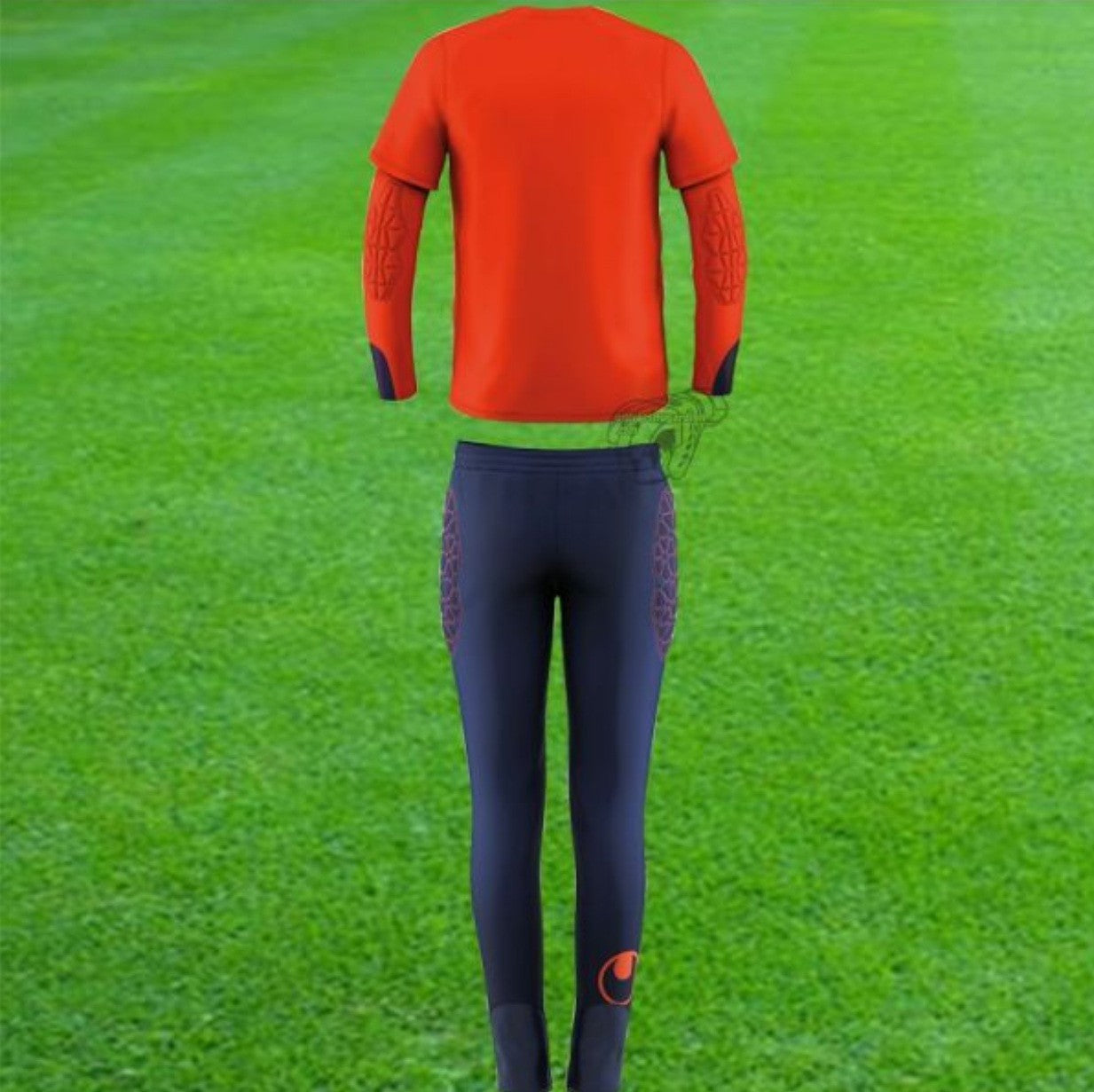 Original Uhlsport Torwart-Set Kinder Fußball Torwarttrikot G:116–164 Mehrfarbig 140