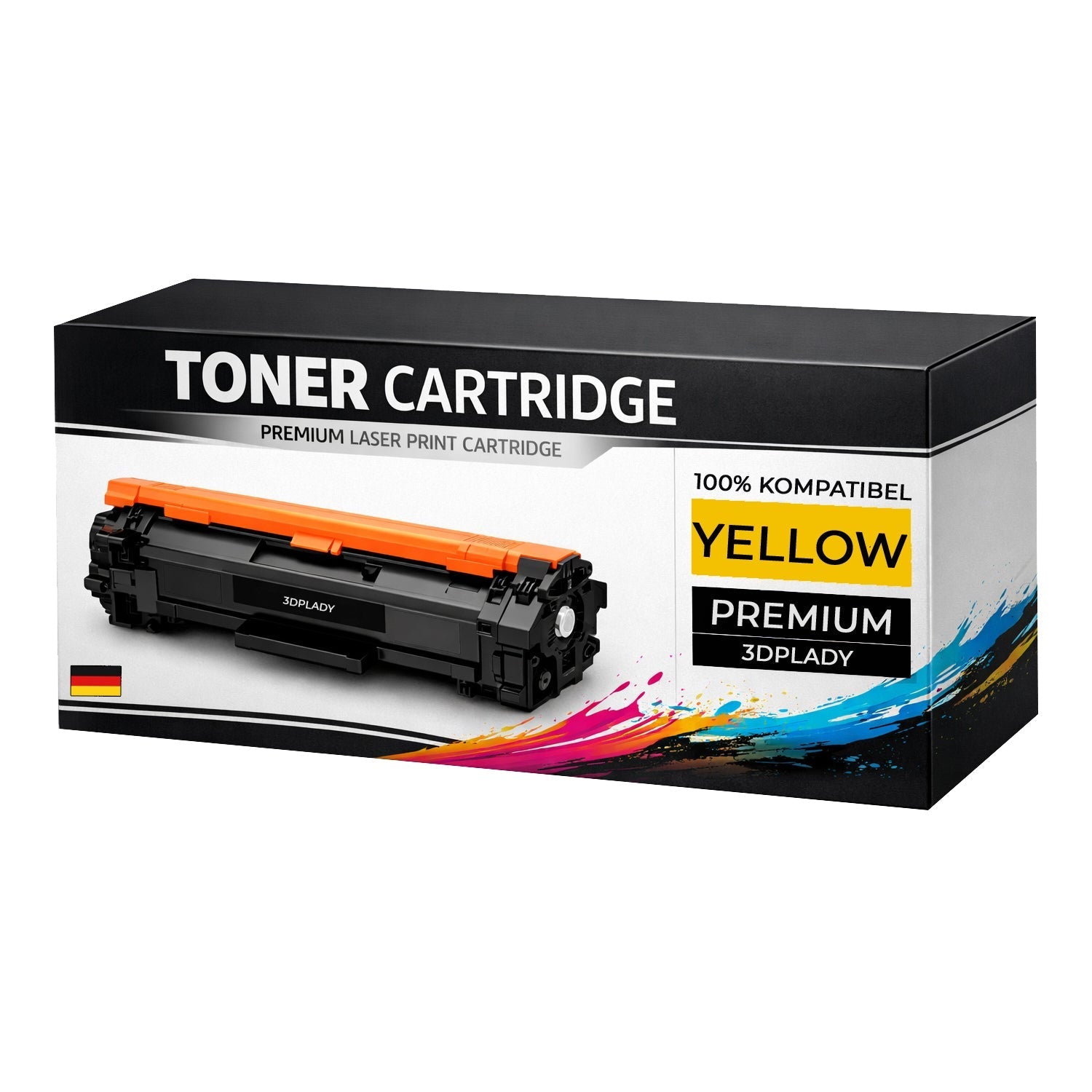 Toner kompatibel für HP W2072A(117A) Color Laser 150A / 150nw / MFP178nw / 178nwg / MFP179fnw in Gelb