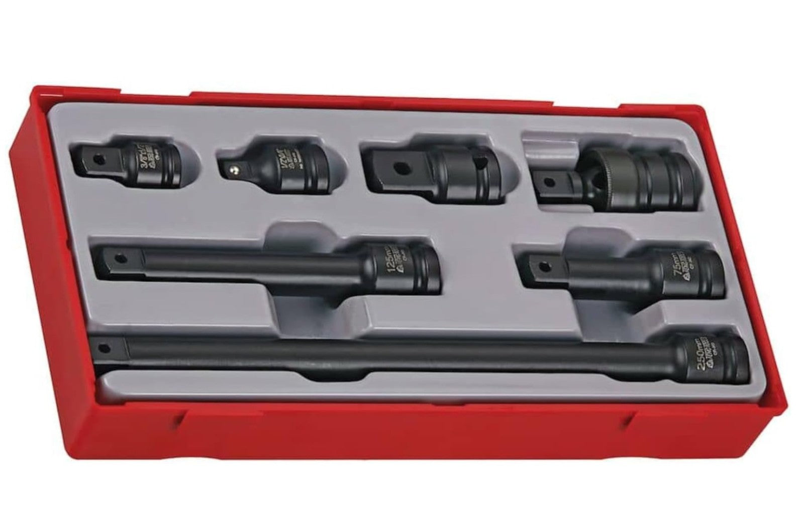 Teng Tools Force Top Werkzeugsatz mit 7 Teilen mit 1 / 2 \ "Quadratmuffe TT9207