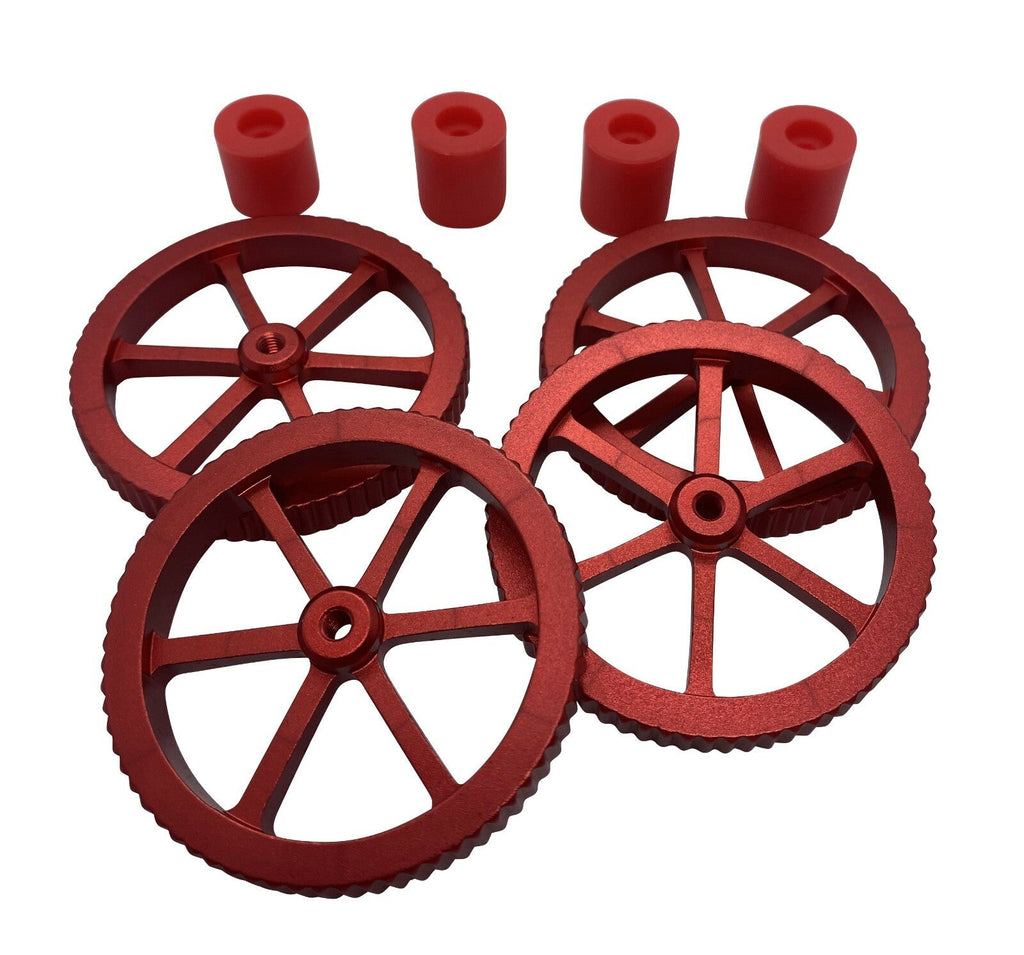 Silikon Dämpfer + Verbesserte Nivelliermutter Upgrade für Ender 3 / 3 Pro V2