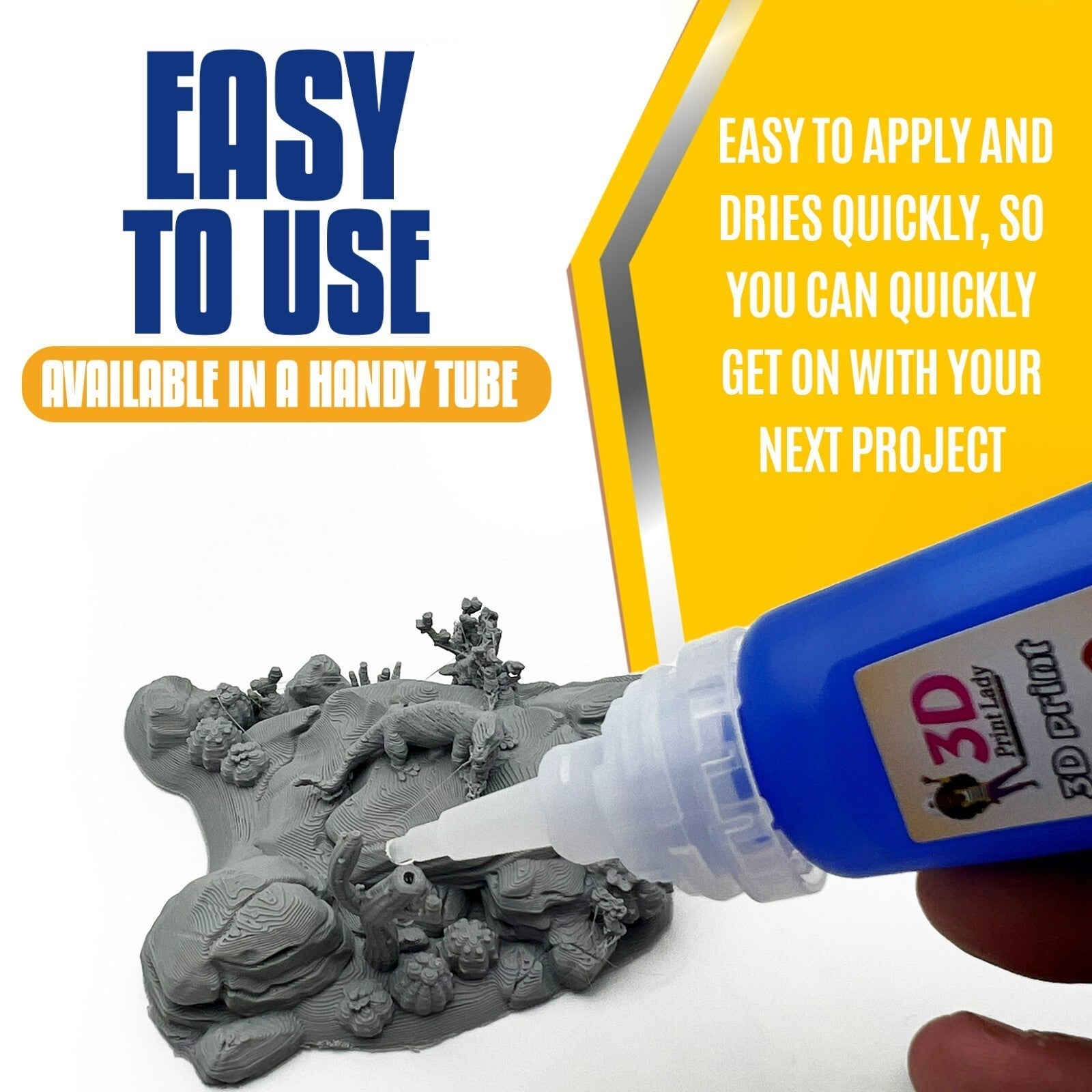 Ultra starker Sekundenkleber Alleskleber PLA ABS Holz Metall Gummi Kunststoff