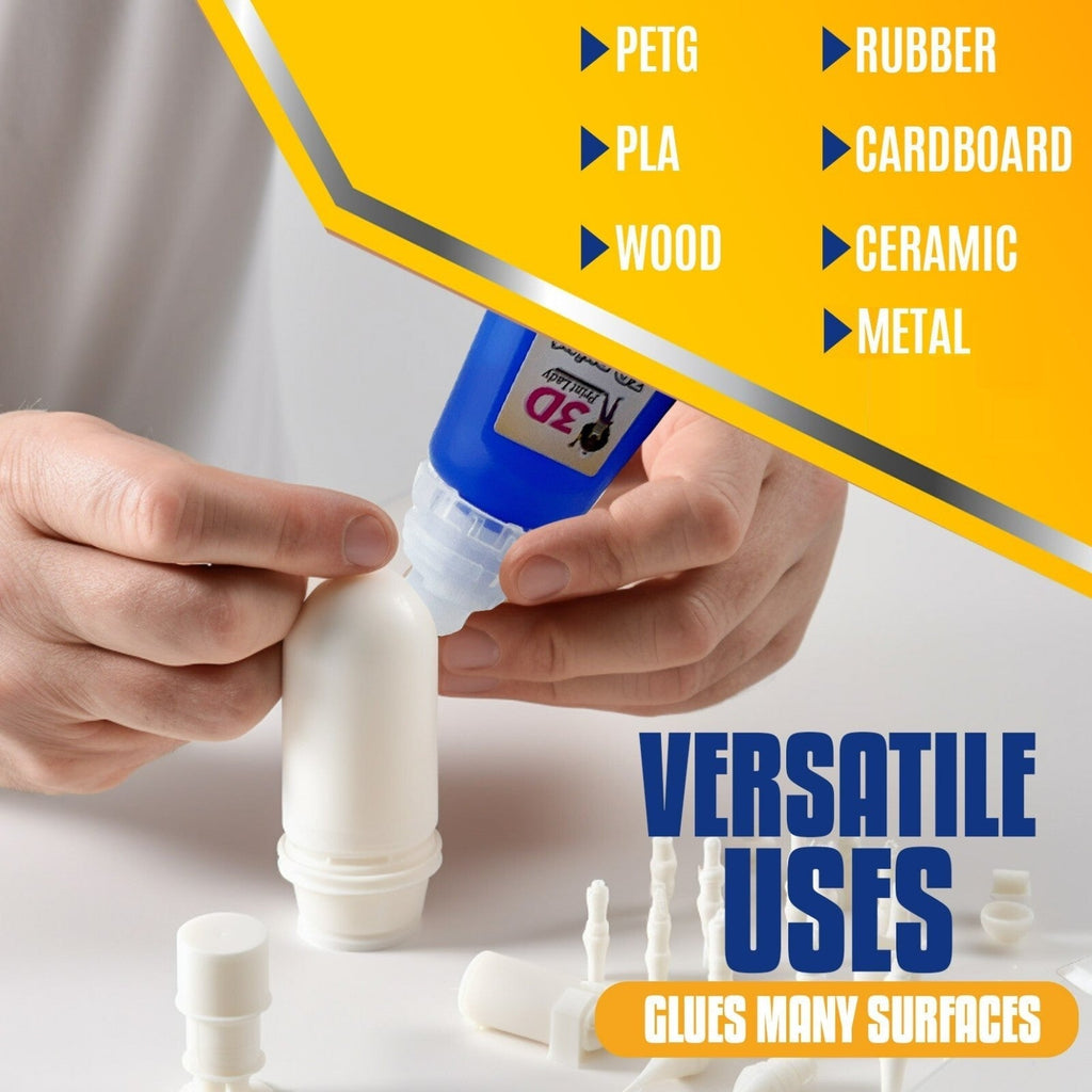 Ultra starker Sekundenkleber Alleskleber PLA ABS Holz Metall Gummi Kunststoff