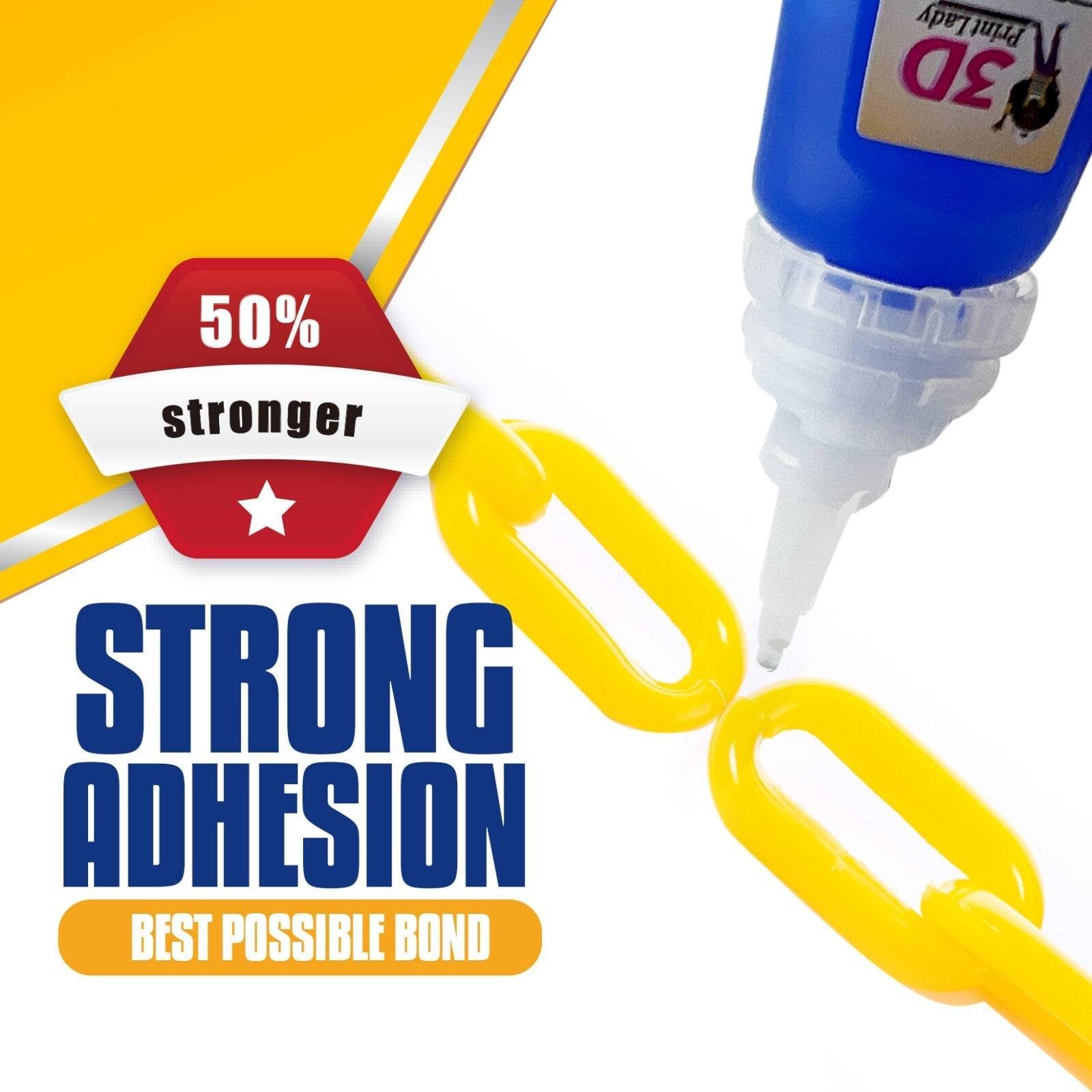 Ultra starker Sekundenkleber Alleskleber PLA ABS Holz Metall Gummi Kunststoff