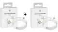 2x Original Apple USB Lightning Ladekabel 2m iPhone XR 6 7 8 10 11 12 13 14Pro