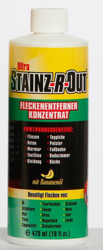 Ultra Fleckentferner Konzentrat+Wisch-Tücher für Teppich Kleidung Polster Stoffe