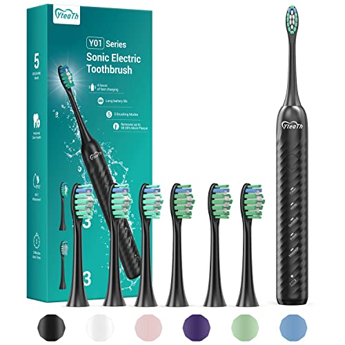 Elektrische Zahnbürste Schallzahnbürste, eine Ladung für 180 Tage!