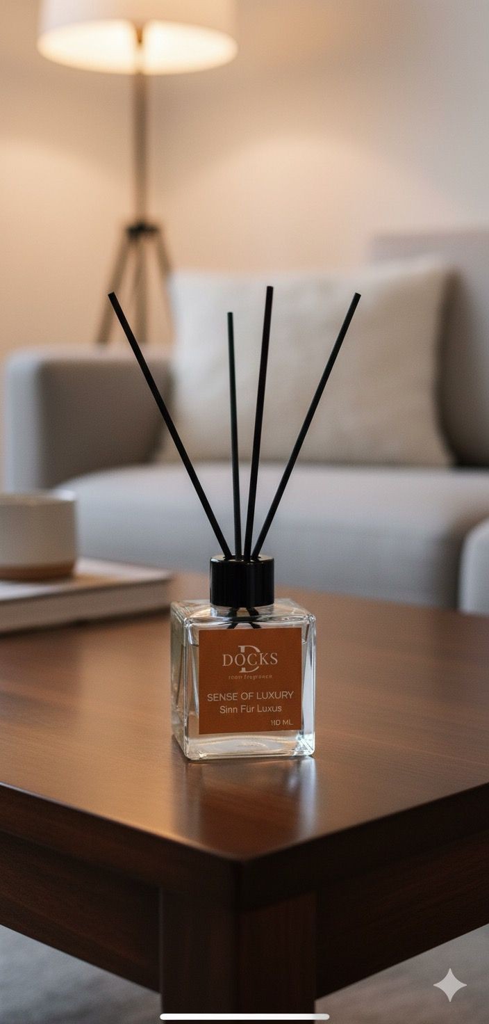 2x Set DOCKS Raumduft Stäbchen Lufterfrischer Duftstäbchen SENSE OF LUXURY 220ml