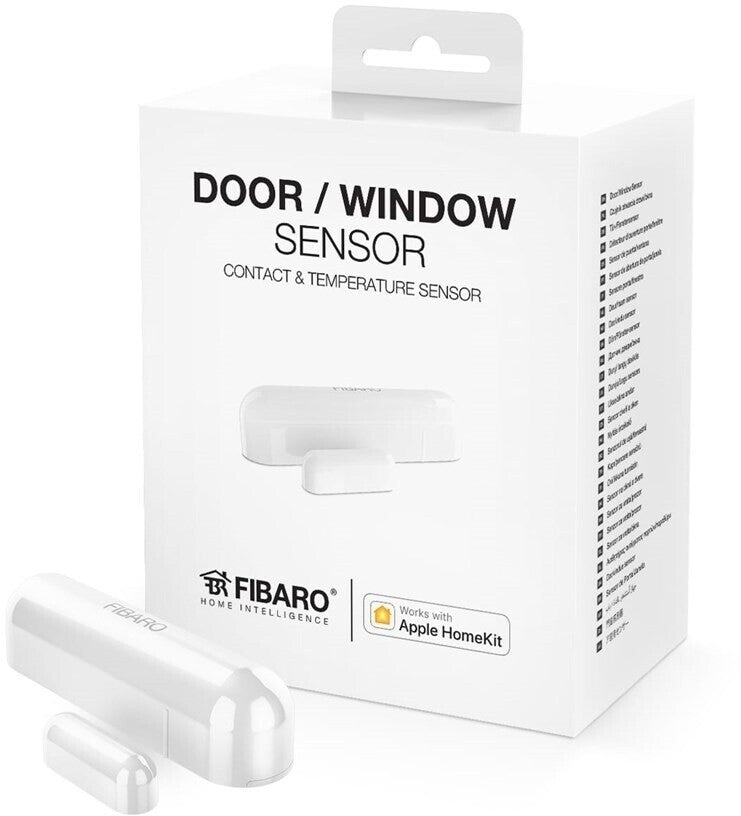 FIBARO HomeKit fähiger Sensor Fenster- / Türkontaktsensor mit Temperatursensor