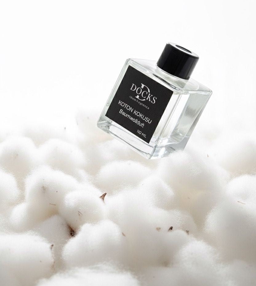 2x Set DOCKS Raumduft Stäbchen Lufterfrischer Duftstäbchen BAUMWOLLDUFT 110ml