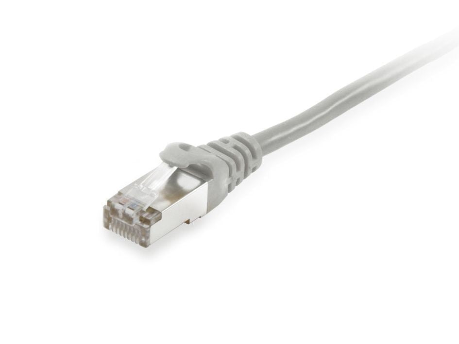CAT6 Kabel S / FTP Patchkabel RJ45 DSL LAN Netzwerk Ethernet Kabel grau 1m- 15m 1 m