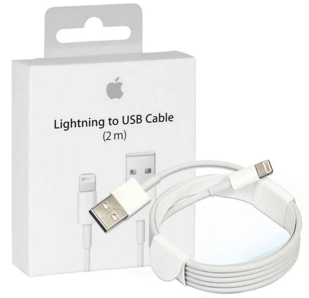 Original Apple USB Lightning Ladekabel 2m für iPhone iPhone 5 6 7 8 X XR XS SE