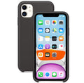Silikon Tasche Case für Apple iPhone 11 Schwarz #MWYV2FE / A