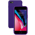 Silikon Tasche Case für Apple iPhone 7 / 8 Lila #MWYV2FE / A